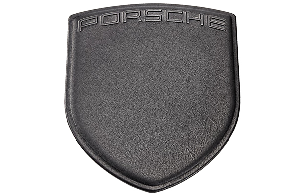 PORCHE レザーマウスパッド　クレストモチーフ Leather Mouse Pad : Suncoast Porsche Parts & Accessories